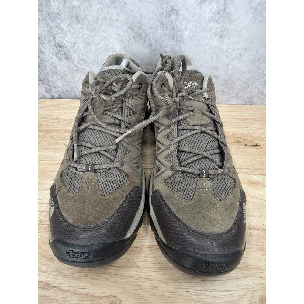 The North Face Storm III Hiking Shoes Mens 9.5 Brown Waterproof Trail Outdoors